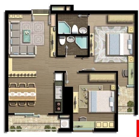 Bán căn hộ chung cư Nam Đô Complex 76m2, giá 2,1 tỷ