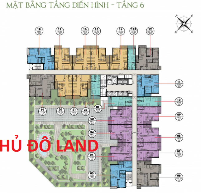Anh Lâm- Bán cắt lỗ CC Gamuda City, căn 10- 11, 90m2, 3PN, ban công ĐB, giá 23tr/m2