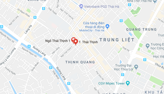 Cho thuê nhà nguyên căn tại ngõ Thái Thịnh 1 – 14 triệu/tháng