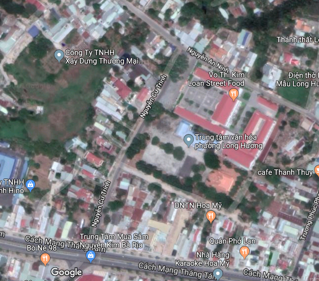 Bán đất đường Nguyễn Cư Trinh, Bà Rịa Vũng Tàu, sát bên chợ Long Hương, DT 126 m2, giá 1 tỷ 700tr