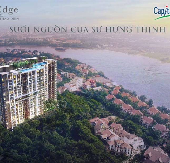 Bán căn hộ D’Edge 2pn, 90m2, nội thất sang trọng, giá 6.7 tỷ, view sông. LH 0909 182 993