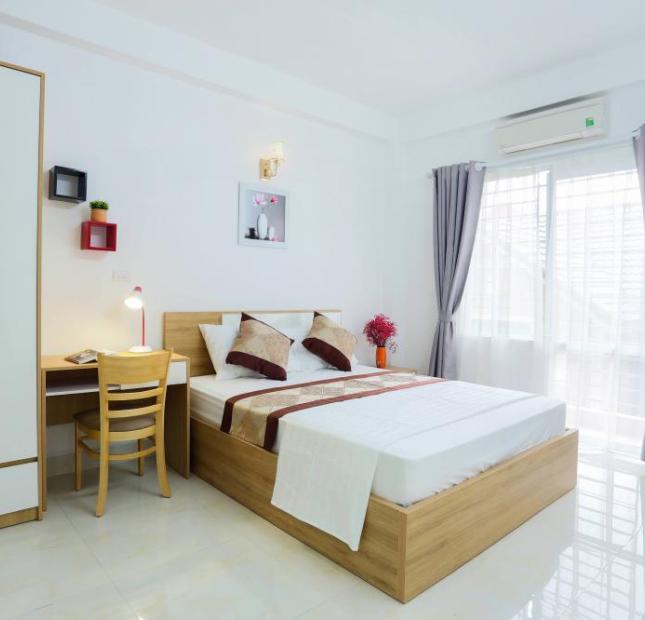 cho thuê căn hộ chung cư đủ đồ, có dịch vụ dọn phòng sạch sẽ đường Nguyễn Thị Định giá 8.2tr/th