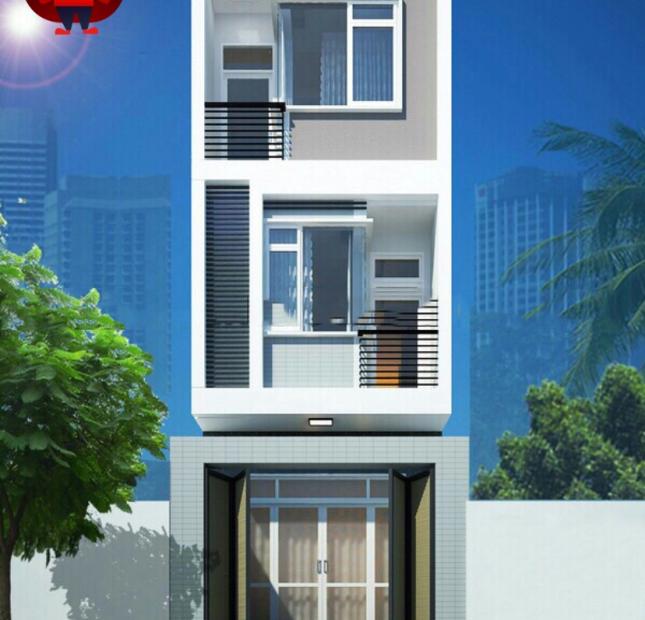 Bán nhà mới xây 1 trệt 3 lầu phường Bình Chiểu, Q.Thủ Đức 