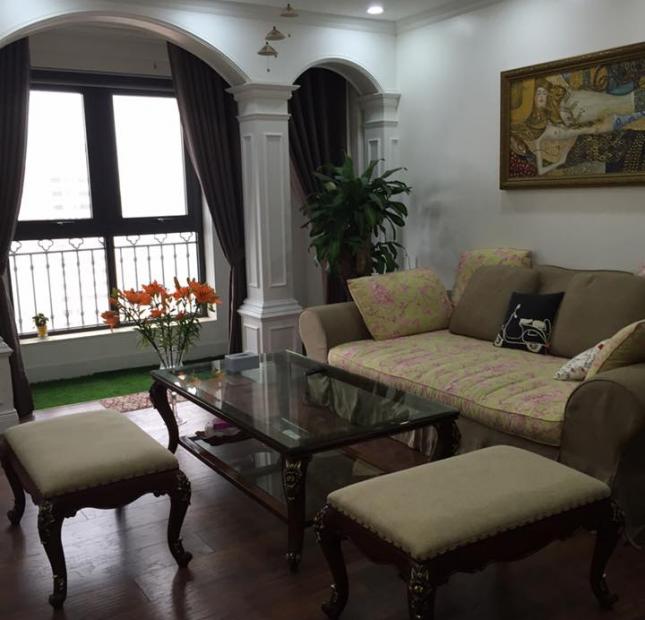 Cho thuê căn hộ tại Ngọc Khánh Plaza DT: 161m2, 3PN đồ cơ bản giá 18triệu/tháng.