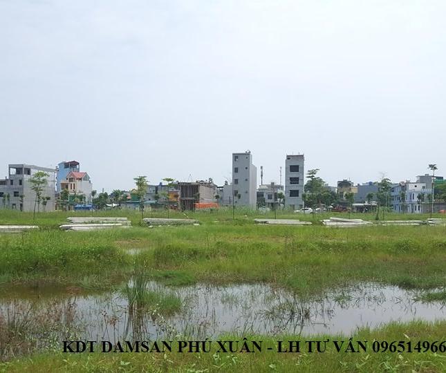 Bán đất tại Thái Bình đất tại Damsan Phú Xuân để ở và kinh doanh đều hợp lý