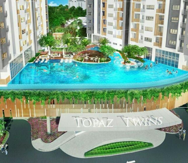 Topaz Twins tổ hợp căn hộ resort style, vị trí đẹp nhất trên đường Võ Thị Sáu, Biên Hòa