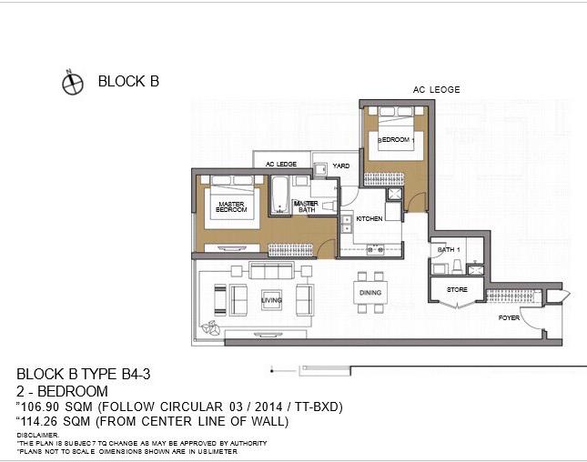 Cần bán căn hộ 2 phòng ngủ, 114m2 chung cư Mulberry Lane, Mỗ Lao, 3 tỷ