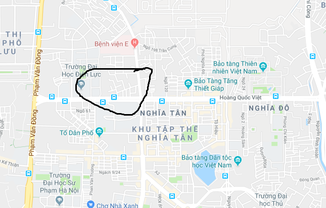 Cho thuê nhà để kinh doanh phố Hoàng Quốc Việt - 20 triệu/tháng  - 0162.8338.908 (Ms.Ly)
