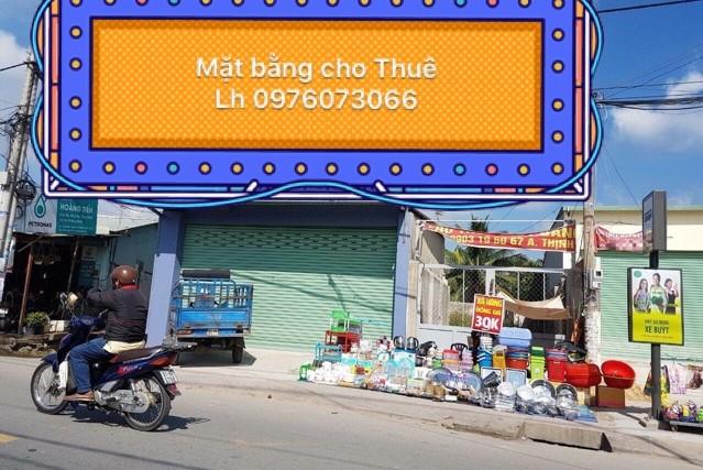 Cho thuê mặt bằng quận 12 ,thích hợp mở shop, cafe. cơm trưa văn phòng , hoặc show room. giá :18tr/ tháng 