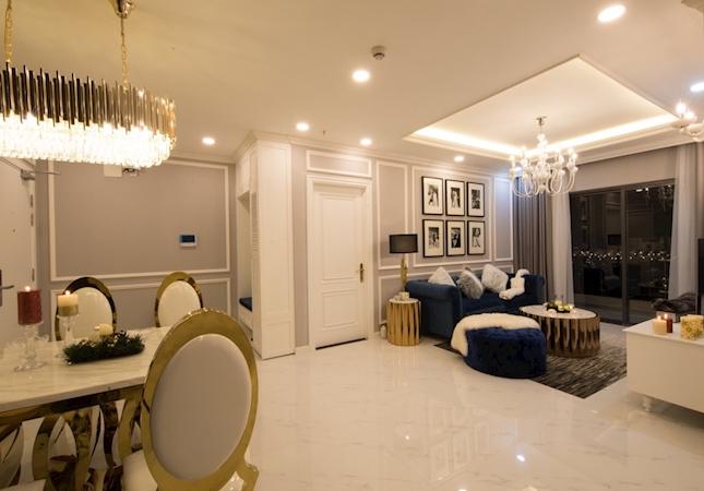 Cần bán căn hộ 80m2-2pn đã có sổ hồng, đông nam có ban công hoàn thiện cơ bản nội thất cao cấp. LH : 0909185538
