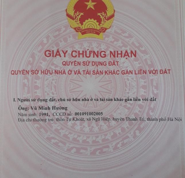 Chính chủ cần bán đất tại xã Liên Ninh, Thanh Trì, LH 0984067563