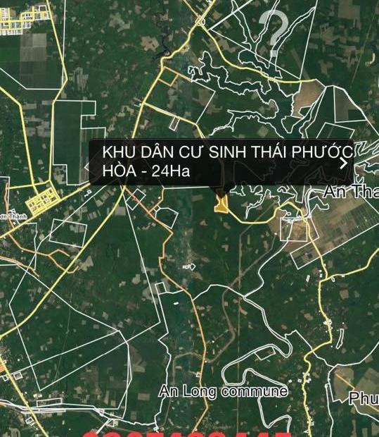 Bán đất chỉ 2,3 triệu/m2 cạnh KCN Bcamex Chơn Thành, SHR, 0907428445