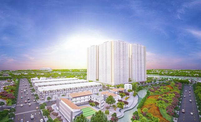 Bán căn hộ chung cư tại Dự án City Gate Towers, Quận 8,  Hồ Chí Minh diện tích 52m2  giá 22 Triệu/m²