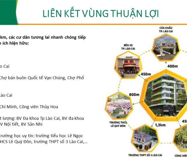Bán nhà sát cửa khẩu Lào Cai tại dự án Diamond Shop House, Lào Cai, diện tích 93m2, giá 5 tỷ