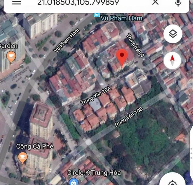 Chính Chủ Cần Bán Nhà Lô 80M2 Đường Trung Yên 10A, Khu Đô Thị Trung Yên, Quận Cầu Giấy, Hà Nội