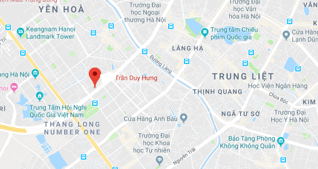 Cho thuê nhà phố Trần Duy Hưng – 30 triệu/tháng.