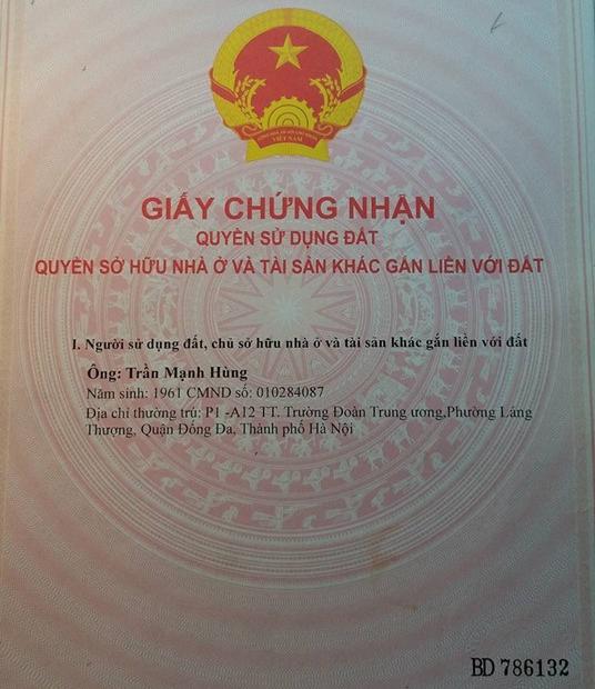 Bán gấp nhà đất số 57 Chùa Láng, kinh doanh cực tốt