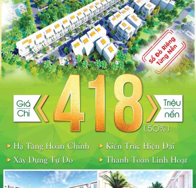 Mở bán đợt 1 khu đô thị Hưng Long, vị trí tốt nhất, giá ưu đãi nhất chỉ 418 triệu – Tỉnh lộ 835