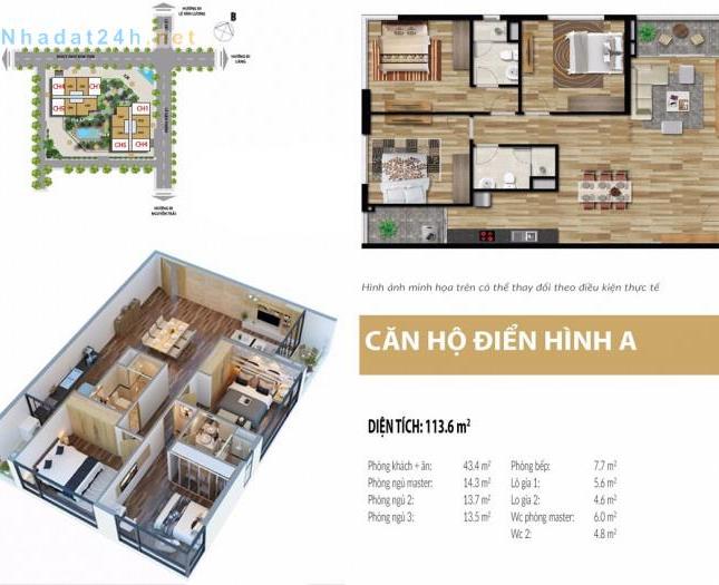 Căn hộ 5* trung tâm quận Thanh Xuân giá chỉ 29.5tr/m2 chiết khấu lên đến 6% giá trị căn hộ