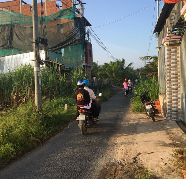 Bán đất mặt tiền lộ nhựa 2,7m tại thị trấn Châu Thành gần ngã 4 huyện