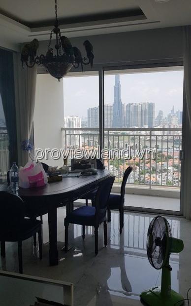Bán căn hộ Penthouse Masteri Thảo Điền, 3PN, tầng cao, DT 200m2, view sông trực diện
