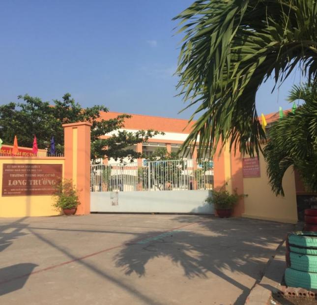 Đất đường Nguyễn Duy Trinh gần trường cấp 2 Long Trường thuận tiện kinh doanh buôn bán
