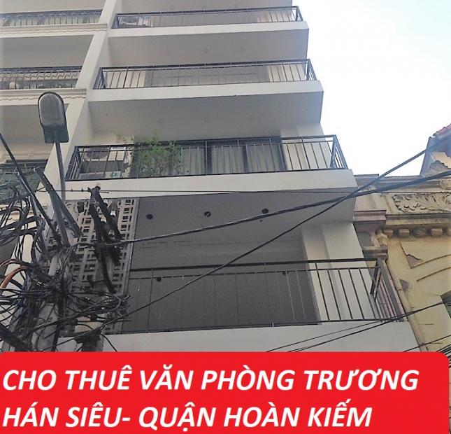 Chính chủ cho thuê văn phòng, spa trọn gói phố Trương Hán Siêu, Hoàn Kiếm, 60m2. LH 0941586611