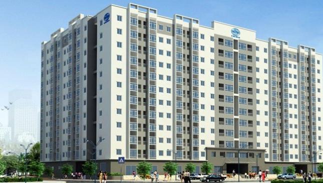 Cho thuê gấp căn hộ Sacomreal 584 Q. Tân Phú, DT 105m2, 3 phòng ngủ, trang bị ĐĐNT