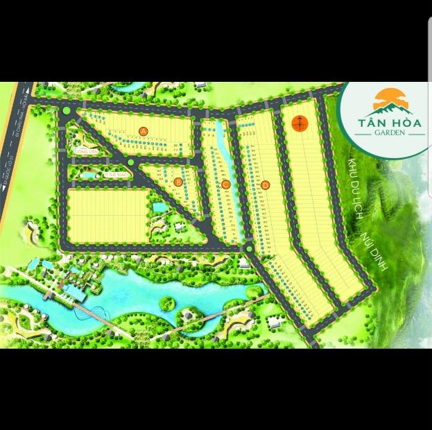 Bán đất dự án Tân Hòa garden nagy thị xã phú Mỹ giá chỉ 280 triệu/ nền LH 0938114318