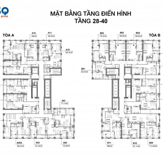 Bán căn hộ chung cư tại dự án Tòa tháp thiên niên kỷ Hà Tây, Hà Đông, Hà Nội, diện tích 61m2