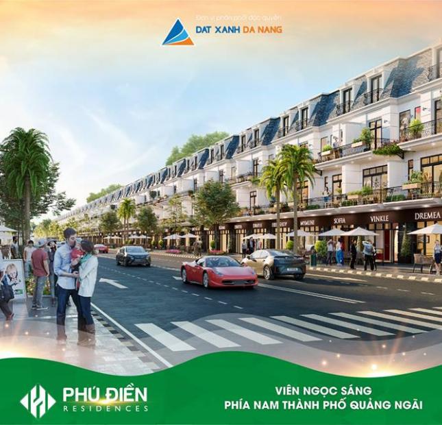 Chính thức mở bán dự án Phú Điền Residences Quảng Ngãi, mặt tiền Nguyễn Công Phương, gần cao tốc