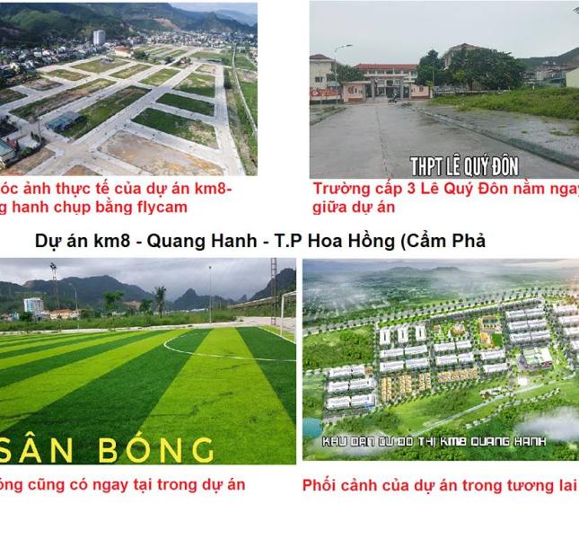 Bán đất gần khu nghỉ dưỡng suối khoáng nóng Quang Hanh - Cẩm Phả - Quảng Ninh