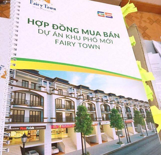 Dự án khu phố Fairy Town trung tâm thành phố Vĩnh Yên, chiết khấu 8%, hỗ trợ lãi suất 0%