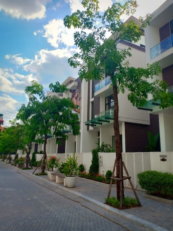 Biệt thự sân vườn 2 mặt thoáng 198m2 x 4 tầng có tầng hầm rộng Nguyễn Tuân, Nguyễn Huy Tưởng