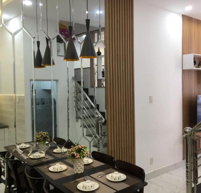 Ưu đãi tháng 9 nhà phố 1 trệt 2 lầu siêu đẹp sát bên Gò Vấp, chỉ 1,58 tỷ (100%)