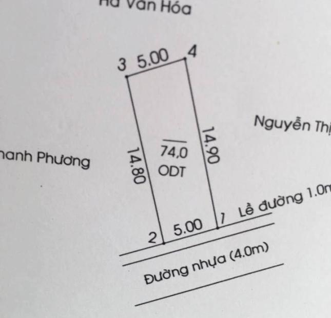 Đất Hiệp Thành II đường nhựa 5m cần bán gấp