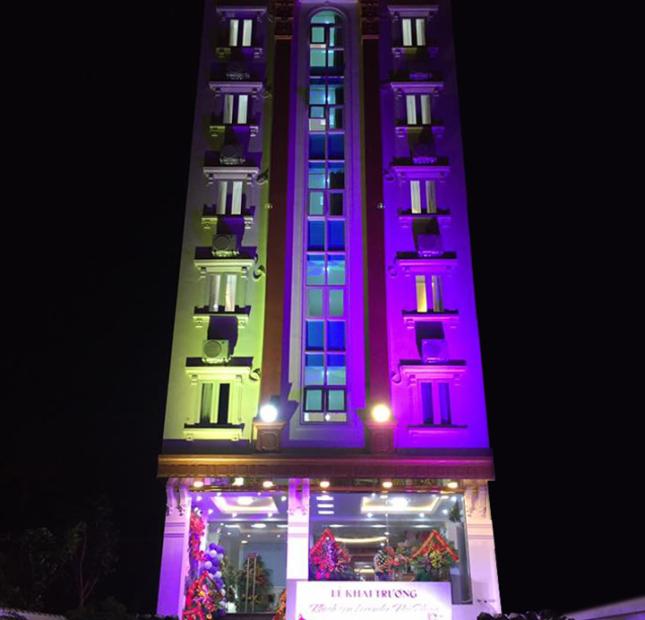 Bán tòa nhà 2MT, 7L, kinh doanh karaoke Bình Thạnh HĐT 300 tr/th. Nội thất ngoại nhập 100%, 40 tỷ
