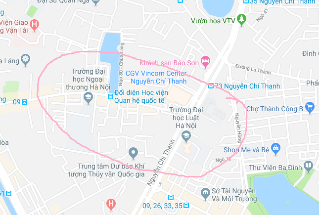 Cho thuê nhà ngõ ô tô tại Chùa Láng, giá 15 triệu/tháng