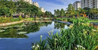 Cho thuê Biệt thự Mỹ Thái 1, 7x18m, 4 phòng ngủ, view công viên giá 35 triệu/tháng - LH 0911857839