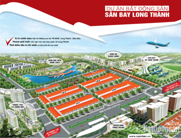 Cần bán nhanh 1 nền đất dự án KDC An Thuận - Victoria, Long Thành, Đồng Nai, miễn trung gian
