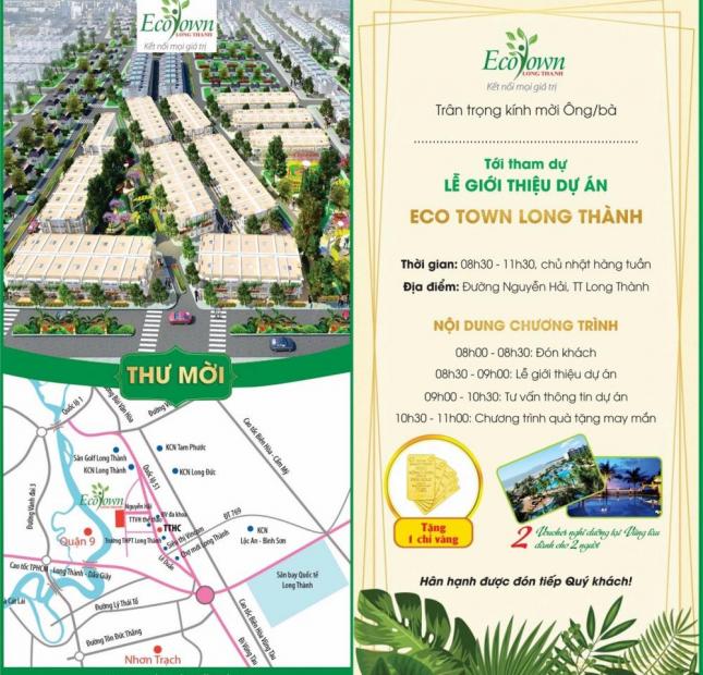 Bán đất đầu tư trung tâm hành chính Long Thành, gần sân bay Quốc tế Long Thành, lh 0907 438 588