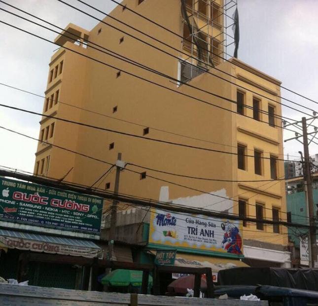 Nhà mặt tiền kinh doanh sầm uất Âu Cơ, Tân Phú, 4.1x13.5m, 4.5x25m, 7 tầng