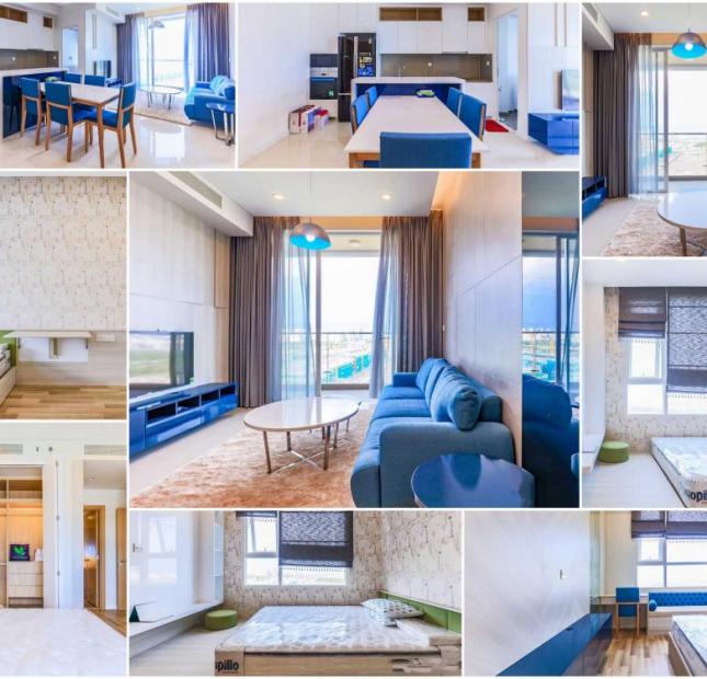 Cho thuê căn hộ Sarimi DT 92m2 căn góc view sông nội thất Châu Âu giá 27 triệu/tháng 0909615188