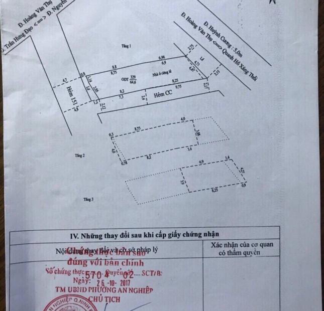 Bán nhà 3 mặt tiền Huỳnh Cương, bờ hồ sáng thổi, bờ hồ dài, Phường An Cư, Q. Ninh Kiều, TP Cần Thơ