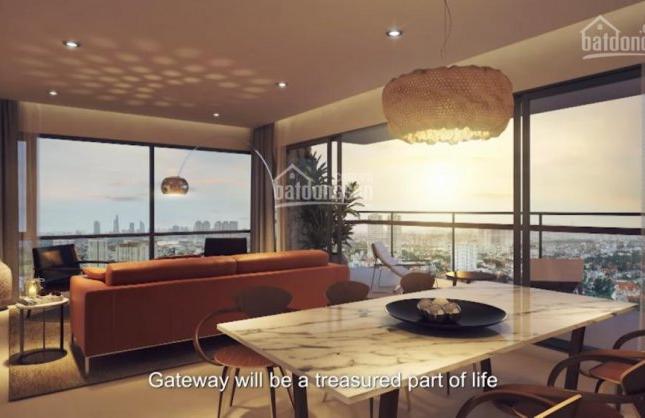 Cho thuê căn Gateway Thảo Điền, Quận 2, 4 phòng ngủ, 143m2, full nội thất, 50 triệu/th. 01296821418