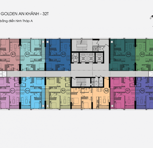 13tr/m2, Chính chủ bán gấp CC Golden An Khánh, tòa 32T, 1508(73,8m2) và 1602(92,2m2):