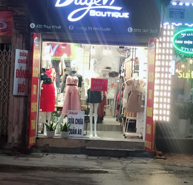 Nhượng cửa hàng thời trang số 420 Thụy Khuê, Quận Tây Hồ, Hà Nội