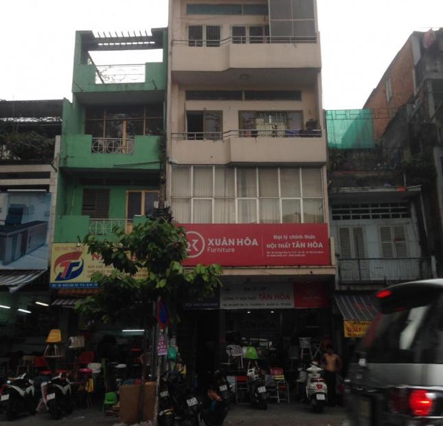 Cho thuê nhà mặt tiền Rạch Bùng Binh, Q3, 6mx7m