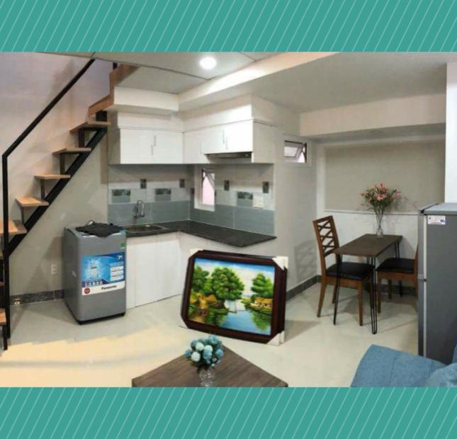 Cho thuê căn hộ mini cao cấp có gác 35m2, full đồ cho 3 người giá mềm Q4, Q7, HCM