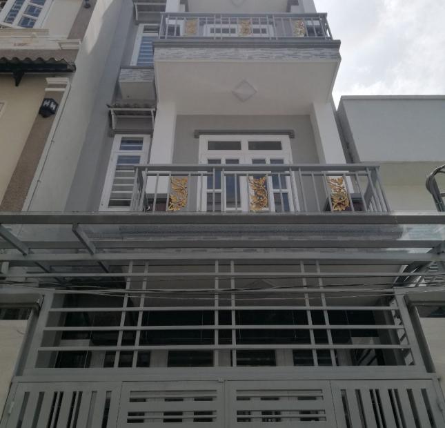 Bán nhà mới xây hẻm 115 Phạm Hữu Lầu, Quận 7, DT 4x12m, 2 lầu. Giá 3,950 tỷ 